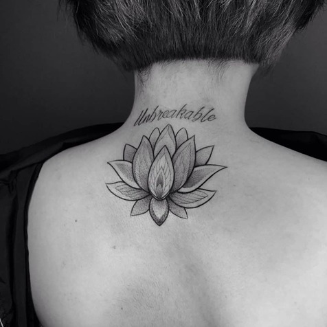 Lotus Flower Tattoo 